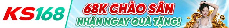 KS168 68K chào sân promotional banner