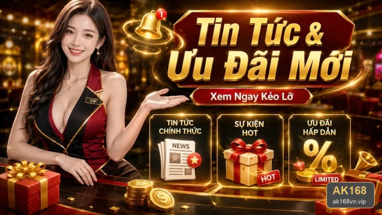 Khuyến Mãi AK168 Tin Mới: Kiểm Tra Trò Chơi Hợp Lệ Và Trường Hợp Bị Loại Trừ Trước Khi Nhận Ưu Đãi – ak168vn.vip