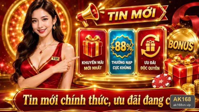 Khuyến mãi AK168: Xác minh tài khoản và bảo vệ thông tin cá nhân để nhận ưu đãi an toàn – ak168vn.vip