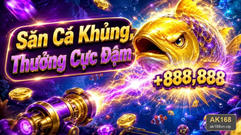 Bắn Cá Săn Thưởng AK168: Hướng Dẫn Người Mới Hiểu Luật Trước Khi Dùng Tiền Thật – ak168vn.vip