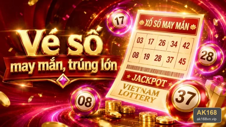 Xổ số AK168: Vé số, kết quả và cách kiểm tra thông tin theo giới hạn thời gian – chi tiêu – ak168vn.vip