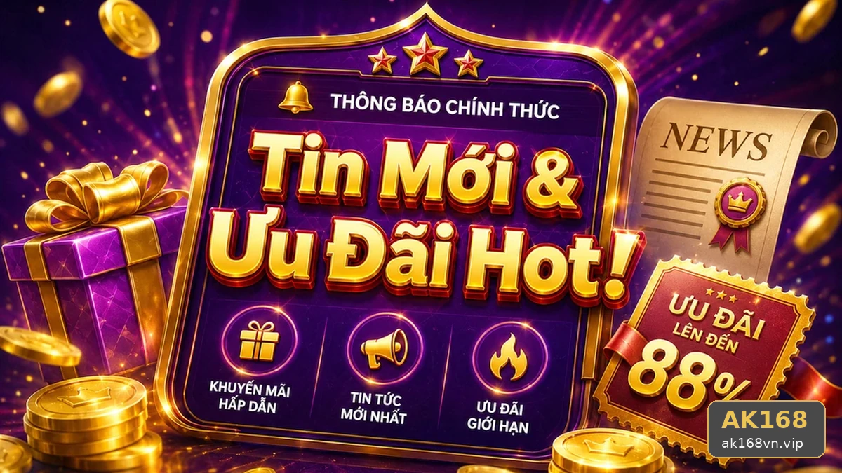Khuyến Mãi AK168 Tại ak168vn.vip: Đọc Chi Tiết Giao Diện Tin Mới, Ưu Đãi Và Điều Kiện Khuyến Mãi — Quản Lý Ngân Sách Khi Sử Dụng Khuyến Mãi Có Trách Nhiệm Qua Góc Kiểm Chứng Theo Tên Miền