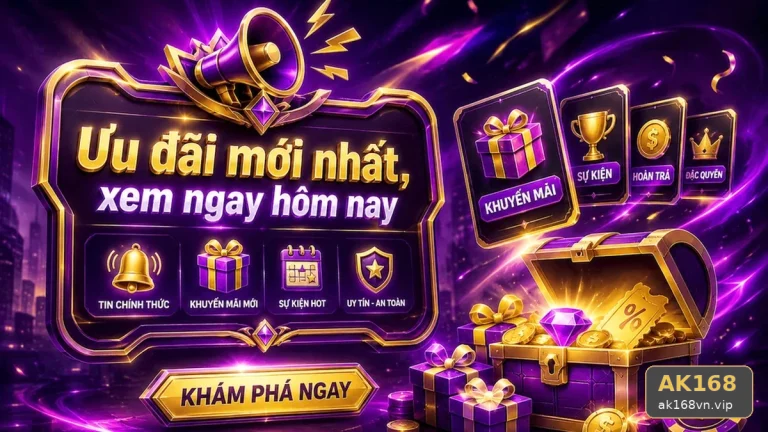 AK168: Đọc Chi Tiết Giao Diện Tin Mới Và Ưu Đãi – Lập Kế Hoạch Nghỉ Giải Lao, Sử Dụng Công Cụ Tự Giới Hạn Qua Góc Kiểm Chứng Theo Tên Miền ak168vn.vip